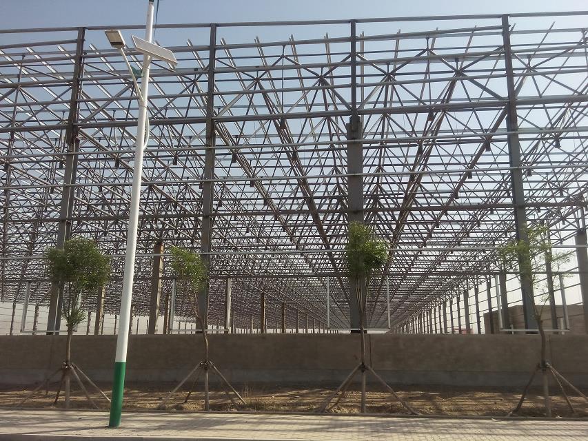 宜都汽车工业厂房网架